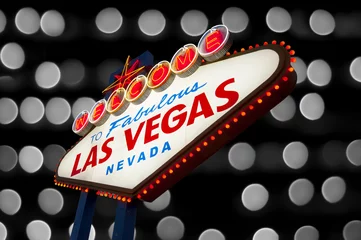 Foto op Plexiglas Las Vegas Sign © somchaij