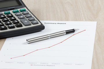 Financial graphs analysis