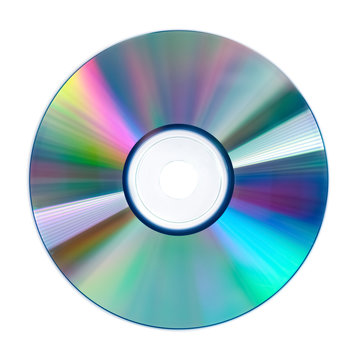 cd disc isolated