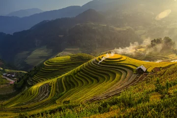  Terrasvormige rijstvelden © sonha