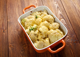 Vegetable Cauliflower gratin