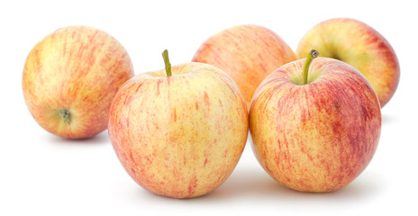 Fototapeta na wymiar juicy apples isolated on white background