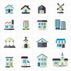 Home building icons