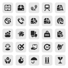 iconset logistics square