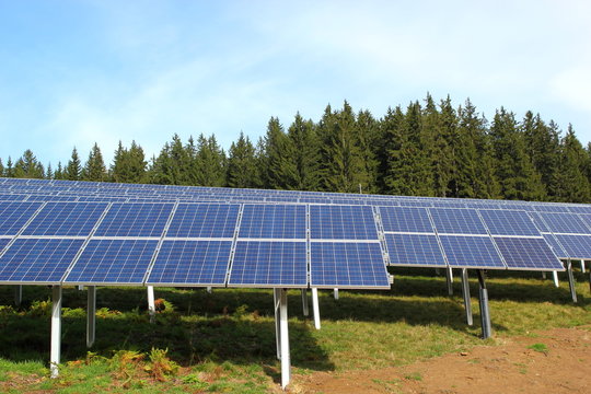 Große Photovoltaikanlage in der Weststeiermark