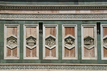 Detail of Cathedral  in Florence