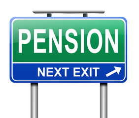 Pension concept.