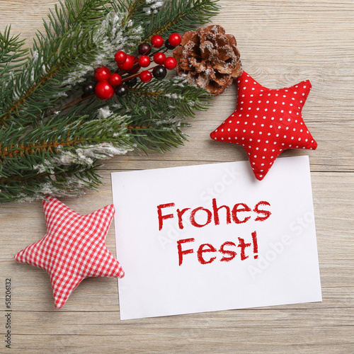 "Frohes Fest Karte" Stockfotos und lizenzfreie Bilder auf Fotolia.com