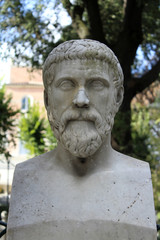 Obraz premium Marble Head Statue