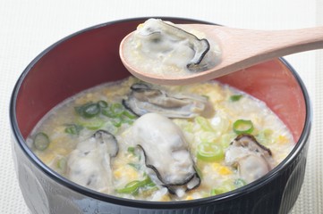 牡蠣雑炊