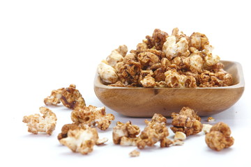 caramel chocolate popcorn