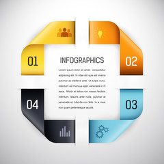 Modern Design template ( can be used for infographics )