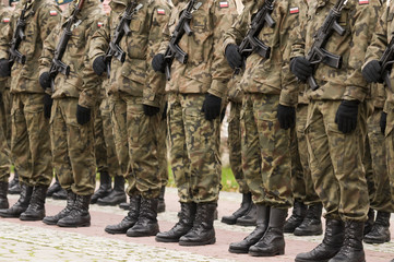 soldiers formation