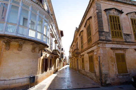 Ciutadella Menorca Placa de Alfons III in Ciudadela