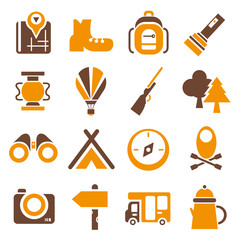 camping icons