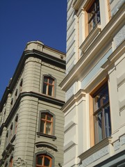 Fototapeta na wymiar Część budynku (Ryga, Łotwa)