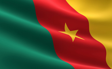 Cameroonian flag