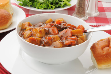 Healthy beef stew