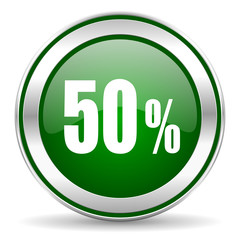 50 percent icon