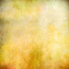 Yellow grunge abstract texture for background