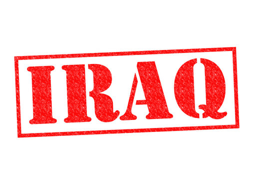 IRAQ Rubber Stamp