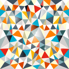 Abstract Vector Triangle Background