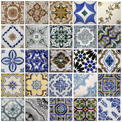 Traditional tiles from Porto, Portugal