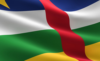 Central African Republic flag