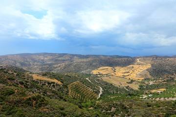 Fototapeta na wymiar Crete landscape