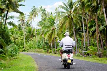 Transportation in Aitutaki Cook Islands