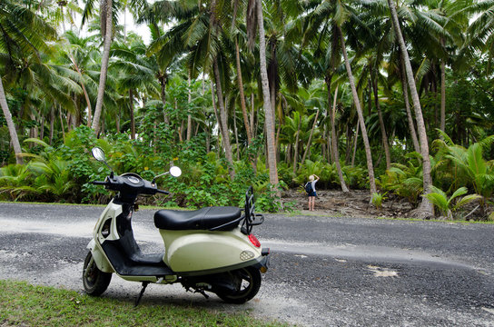 Transportation in Aitutaki Cook Islands