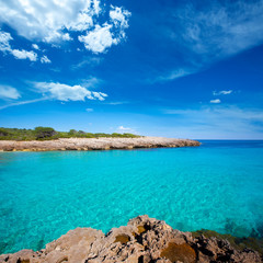 Obraz premium Menorca Cala des Talaier beach in Ciutadella at Balearic