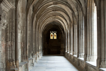 Fototapeta na wymiar Cloître de La Psalette - Cathedral of Saint Gatien in Tours