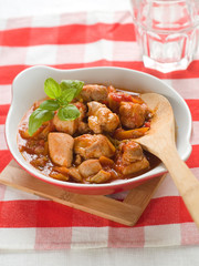 Provencial chicken stew
