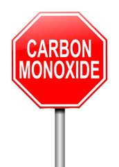 Carbon Monoxide concept.
