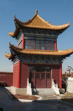 Temple turret