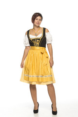 Bavarian girl in dirndl