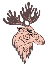 Christmas deer