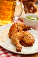 chicken with beer