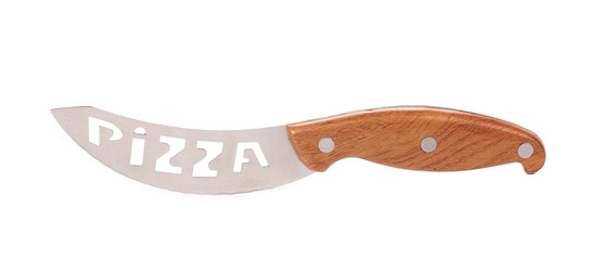 Knife for cutting pizza.