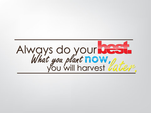 Motivational Background