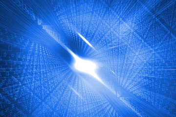 Glowing futuristic background