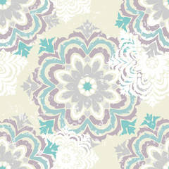 Snowflake winter pattern