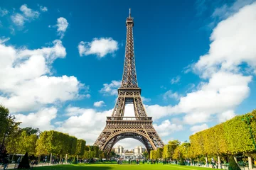 Foto auf Glas Eiffelturm © engel.ac