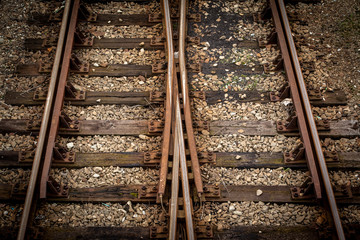 Obraz premium Railway tracks