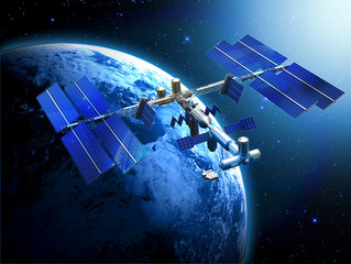 satellite space station © jim