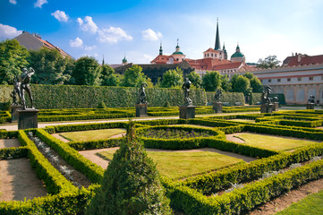 Peacock gardens of Wallenstein Palace - 58249371