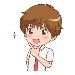 男の子/ポーズ