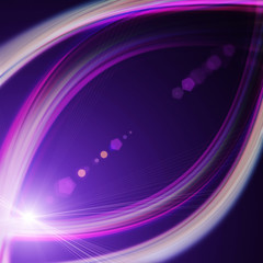 futuristic wave background design with lights