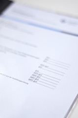 Obraz premium Zeugnis im Handwerk